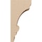 Ekena Millwork 7"W x 7"D x 14"H Wide Diane Rough Cedar Woodgrain TimberThane Corbel, Primed Tan CORUR07X07X14DIARCPR - alternate 6